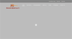 Desktop Screenshot of premierhospitality.net